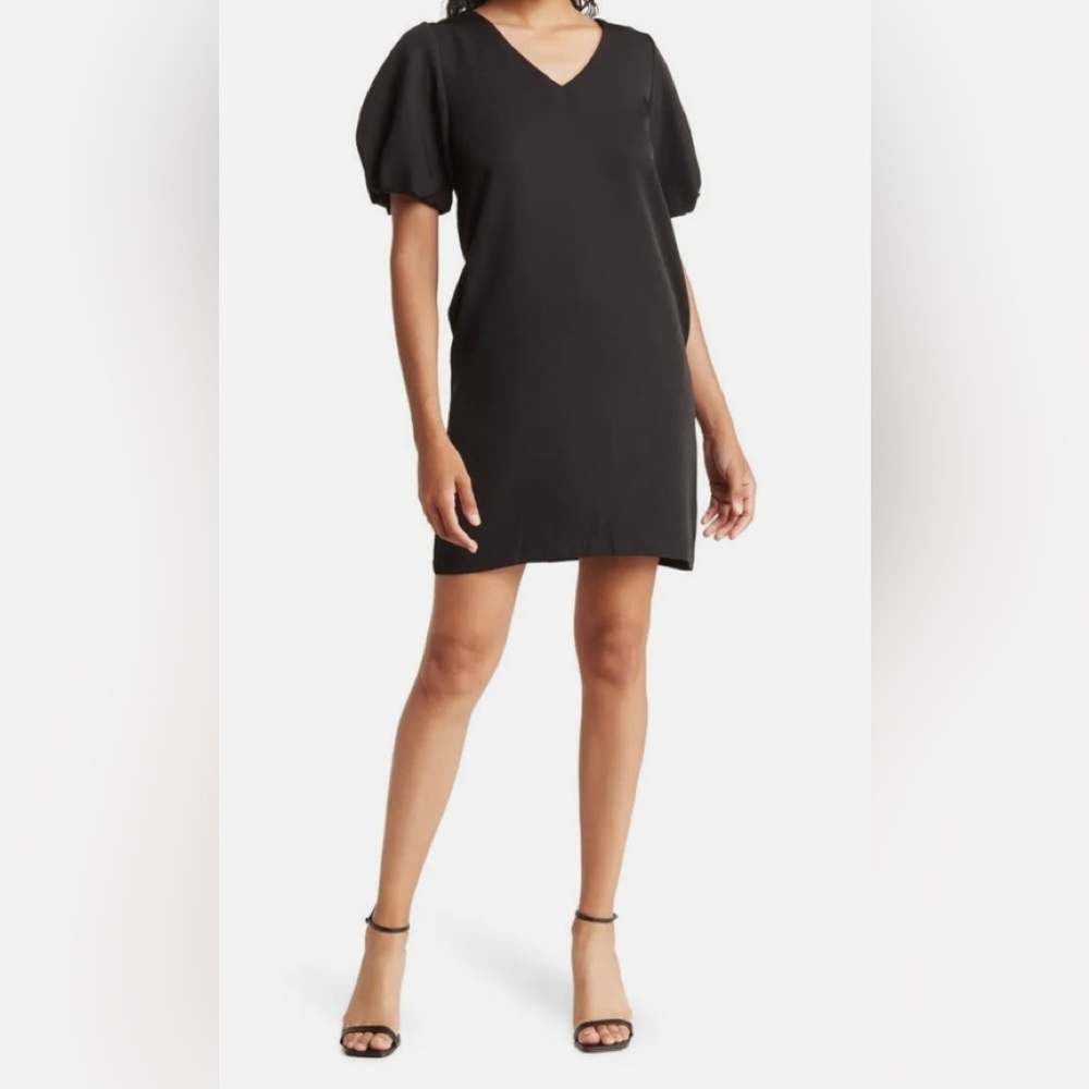 Sam Edelman, V-Neck, Puff Sleeve, Shift Style Dress.
Sz 8
NWT